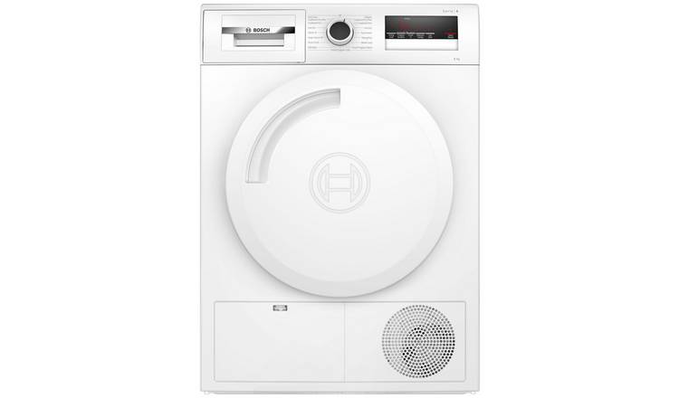 Bosch WTN83201GB 8KG Condenser Dryer - White | Tumble dryers | Argos