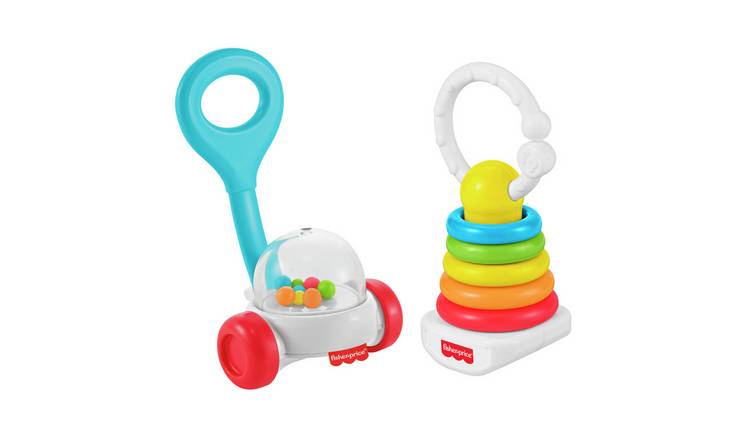 Fisher-Price Newborn Classic 2-Pack, Baby Rattle 