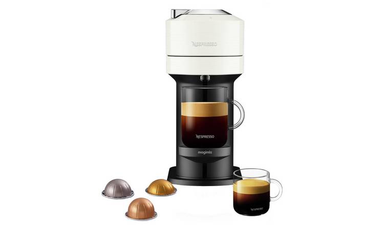 Nespresso Vertuo Next Pod Coffee Machine by Magimix - White