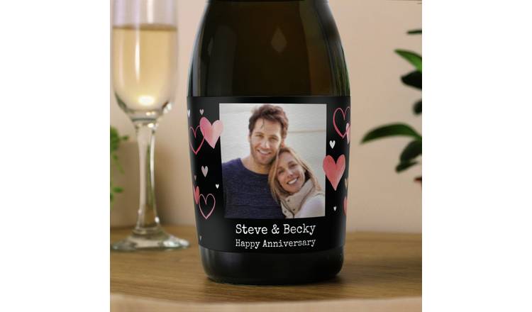 Personalised Message Photo Upload Prosecco