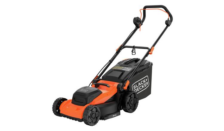 Black+Decker BEMWP400-GB 40cm Corded Rotary Lawnmower -1800W