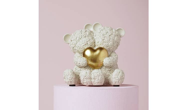 Widdop Love Is Sweet Resin White Bears Love