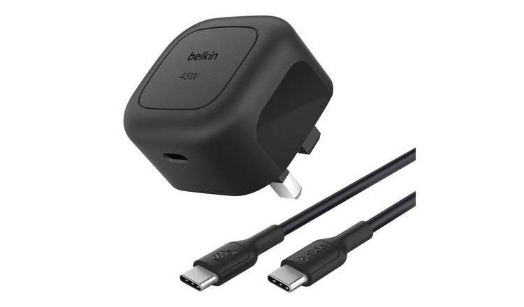 Belkin 45W Compact USB-C Wall Charger and 1m USB-C Cable