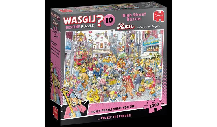 Wasgij Retro Destiny High Street Hassle 1000 Pieces Puzzle