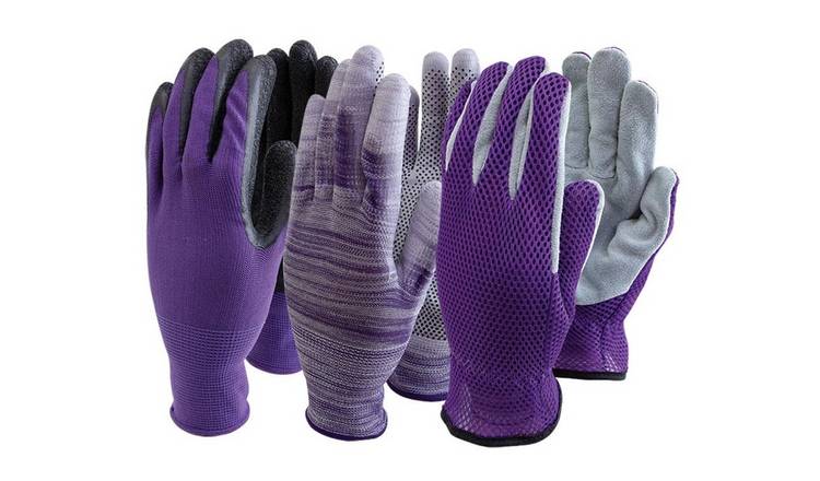 Town & Country Women's Triple Pack Rigger Gardening Gloves