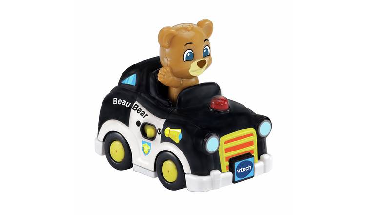 Vtech Toot-Toot Drivers Beau Bear the Police Car Toy