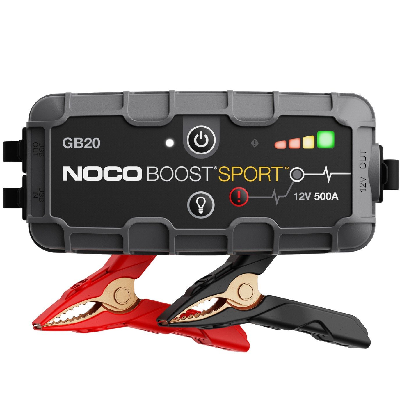 NOCO Boost GB20 500A 12V Jump Starter Power Bank for 4.0L Petrol Engines