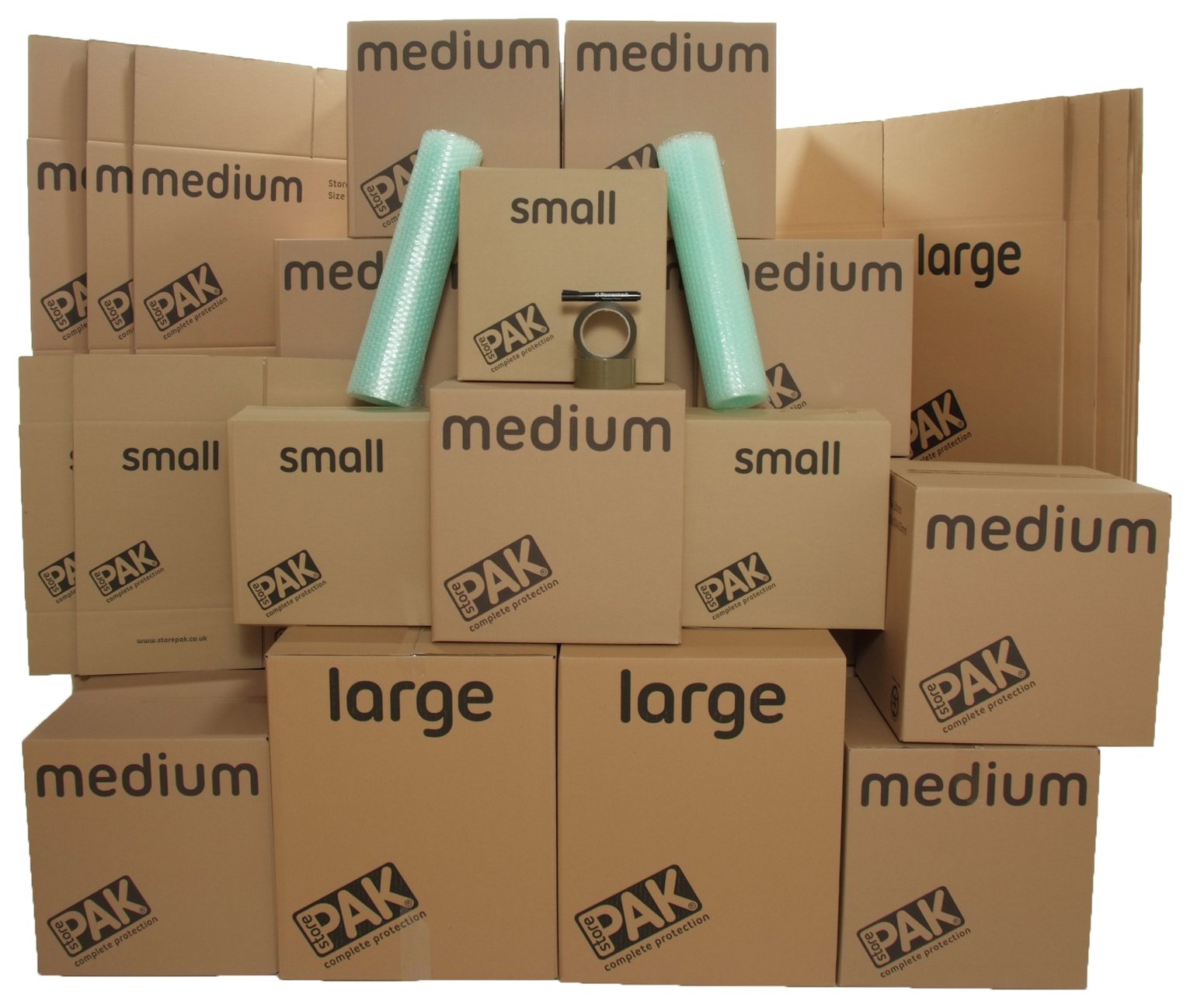 StorePAK Large Moving House Pack - Set of 33