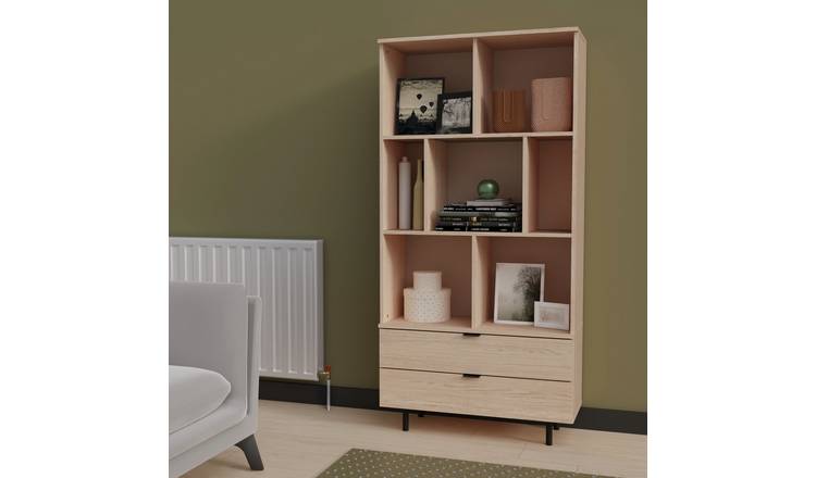 Argos Home Taite Bookcase - Natural