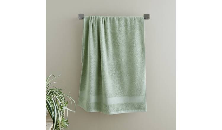 Catherine Lansfield Anti Bacterial Hand Towel - Sage
