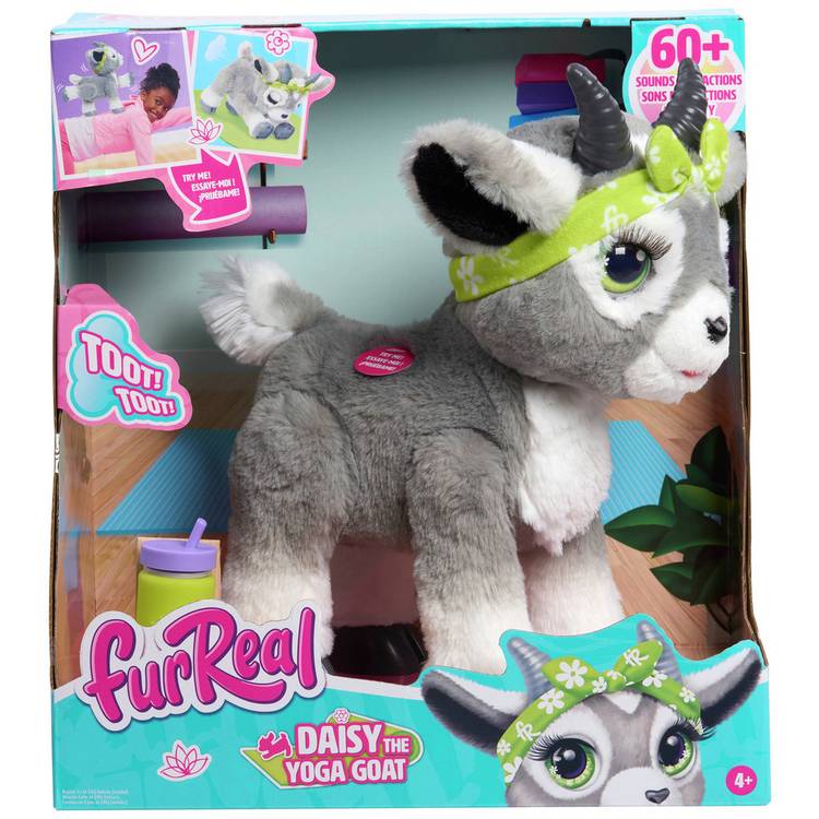 FurReal Daisy The Yoga Goat Plush 0