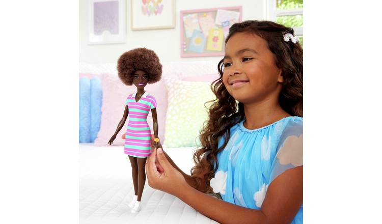 Barbie Fashionistas Doll in Striped dress - 32cm