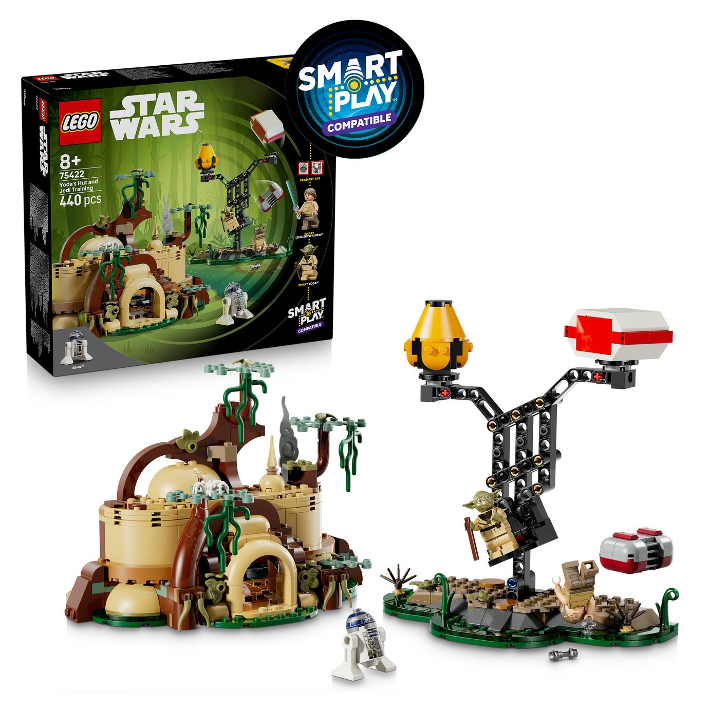 LEGO Star Wars SMART Play: Yoda’s Hut & Jedi Training 75422