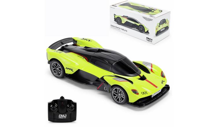 CMJ RC Cars Aston Martin Valkyrie Lime Radio Controlled Car