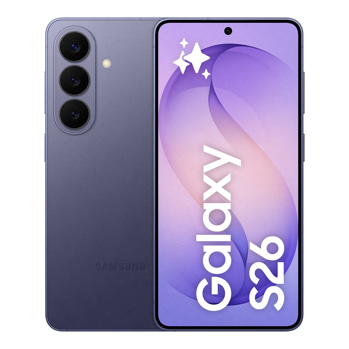 Samsung Galaxy S26 128GB 5G, AMOLED Display, Fast Performance - Violet