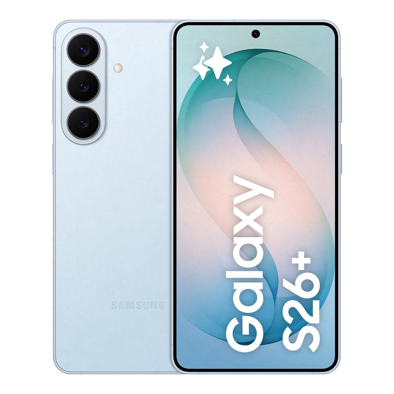 SIM Free Samsung Galaxy S26+ 5G 256GB AI Mobile Phone - Blue
