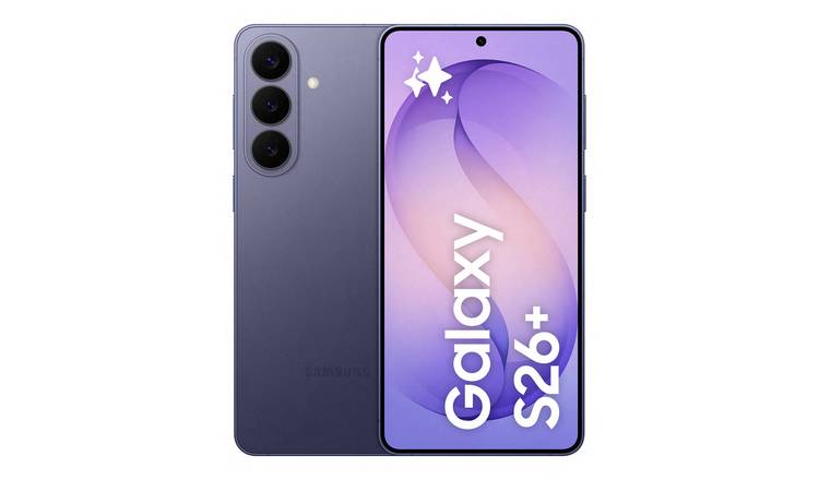SIM Free Samsung Galaxy S26+ 5G 512GB Phone Violet Pre-Order