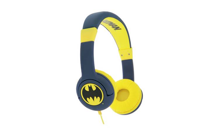 Buy Batman Kids On-Ear Headphones - Yellow / Blue | Kids headphones | Argos