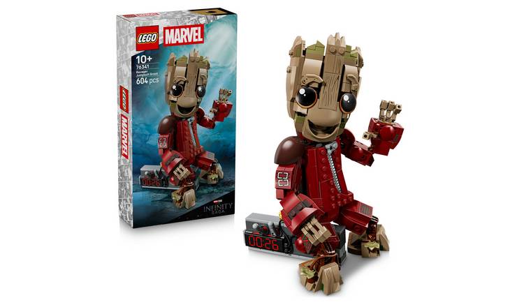 LEGO Marvel Ravager Jumpsuit Groot Toy 76341 PREORDER