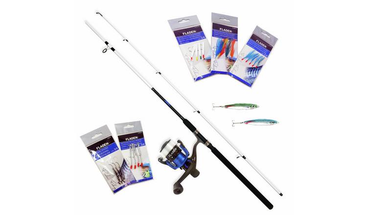 Fladen 9ft Mackerel Multi Species Sea Rod Reel Kit