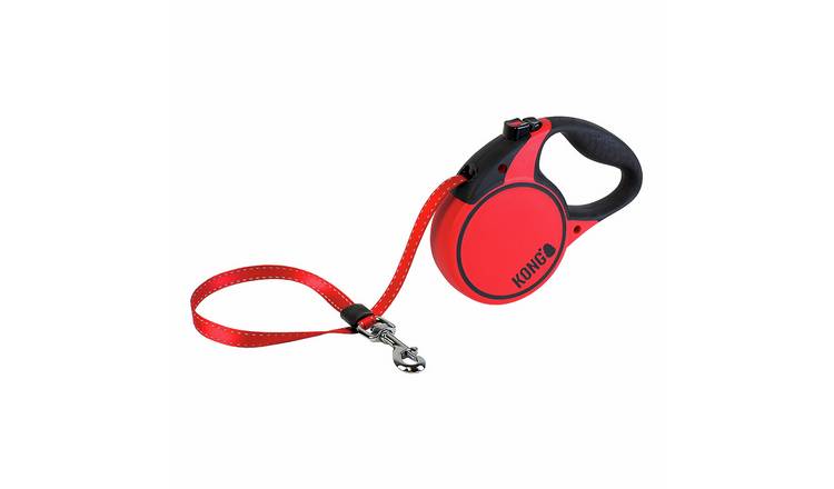 Kong Terrain Retractable 5M Dog Lead - Red