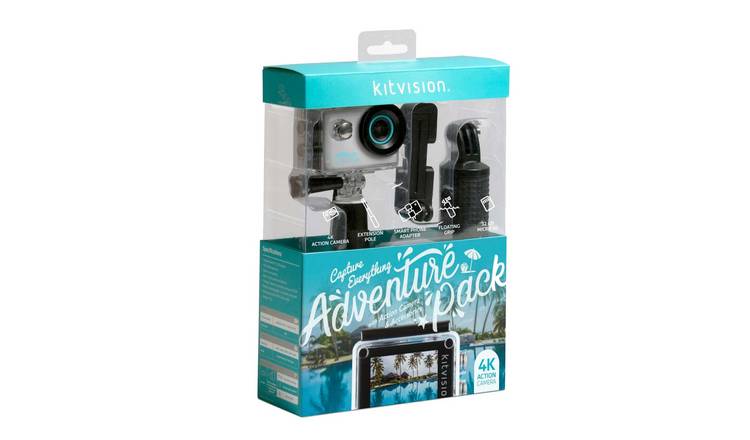 argos.co.uk | Kitvision 4K Adventure Pack Action Camera with Wi-Fi