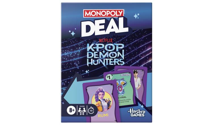 Kpop Demon Hunters Monopoly Deal Game