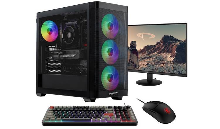 Stormforce Recoil R5 16GB 1TB PC Desktop & 23.8in Monitor