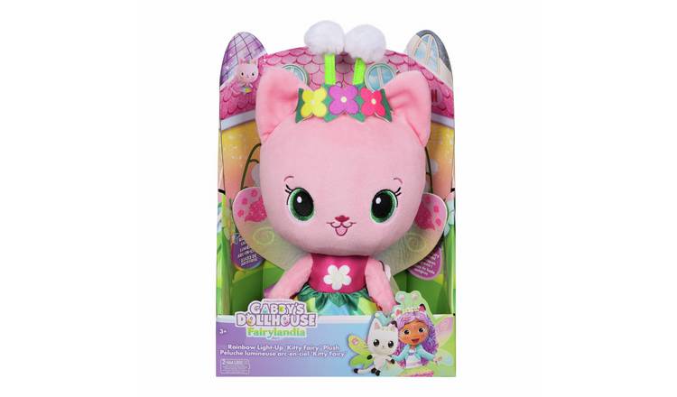 Gabby's Dollhouse Kitty Fairy Interactive Soft Toy