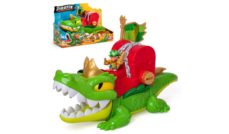 Piratix King Croc And  Captain Jawcrush Figure Playset