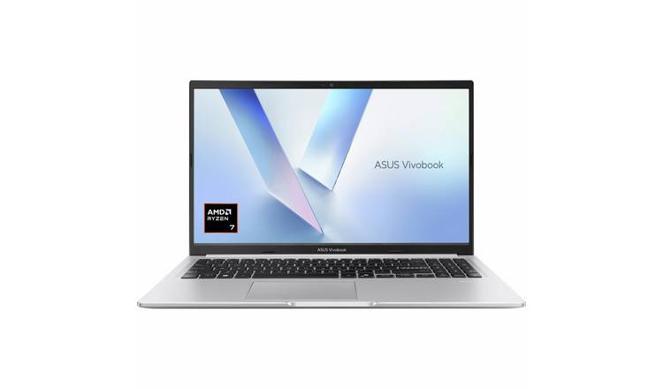 ASUS Vivobook 15in R7 16GB 512GB Laptop - Silver