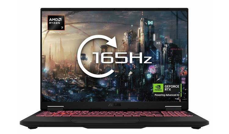 Asus TUF 16In Ryzen7 16GB  512GB RTX 5050 Gaming Laptop