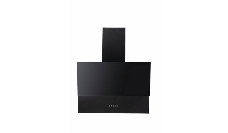 Bush BHD60AHB 60cm Angular Chimney Cooker Hood - Black