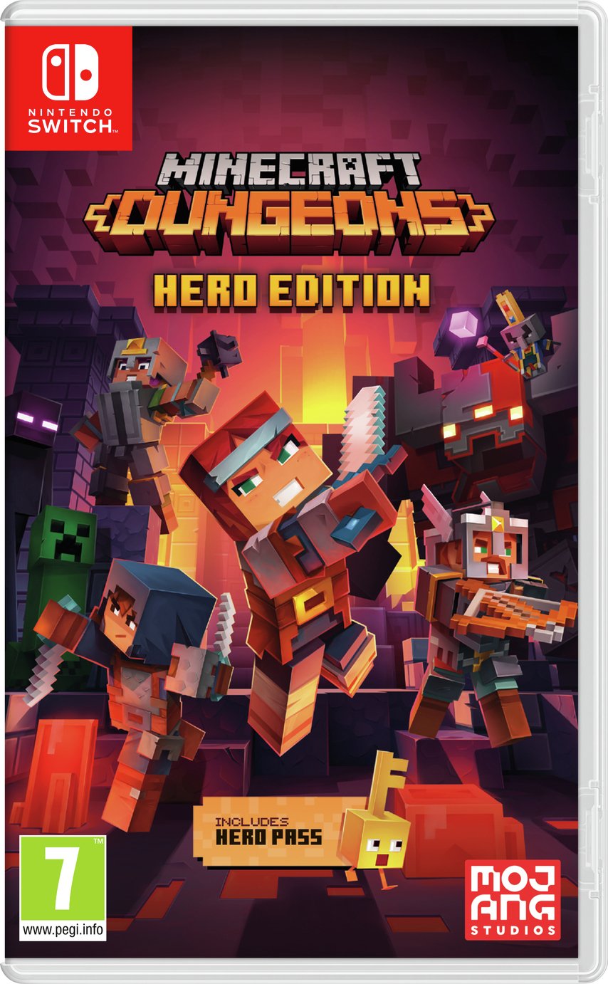 minecraft dungeons nintendo switch