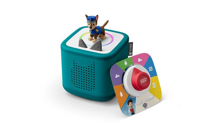 tonies Teal Toniebox 2 with Paw Patrol Chase Tonie