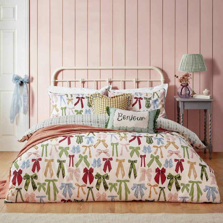 furn Noortje Bow Bedding Set - Double 0