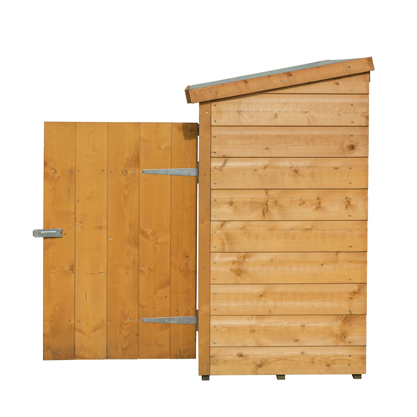 Buy Rowlinson 520L Shiplap Patio Store Garden Storage Box -Brown