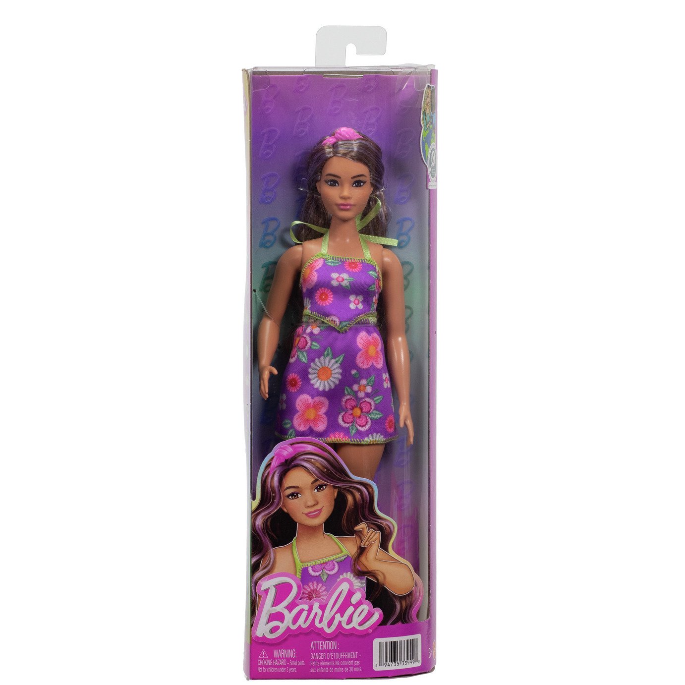 Buy Barbie Fashionista in Floral Outfit Doll & Accessories | Dolls | Argos