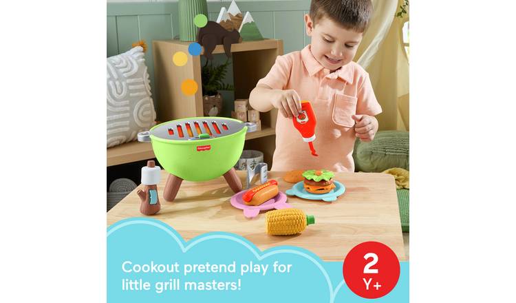 Friendship Forest Activity Grill Pretend Food Play Set