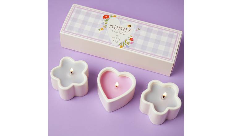 Widdop Love Life Mini Candle Gift Set Of 3 - Mummy