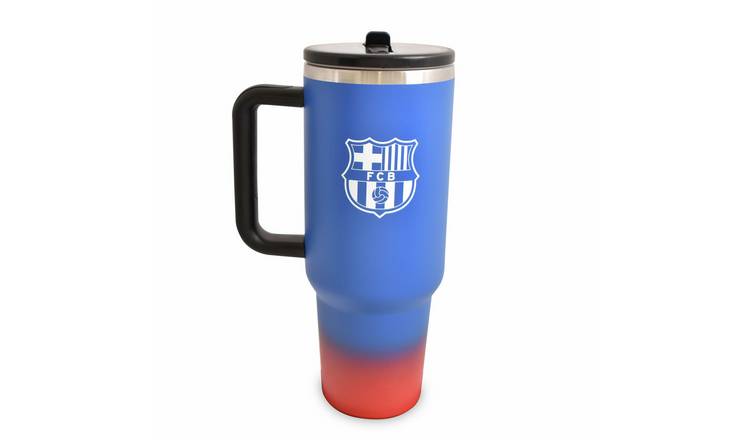 FC Barcelona Club Crest Blue and Red Thermal Flask - 1.18L
