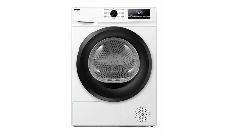 Bush BHPTD8W 8KG Heat Pump Tumble Dryer - White
