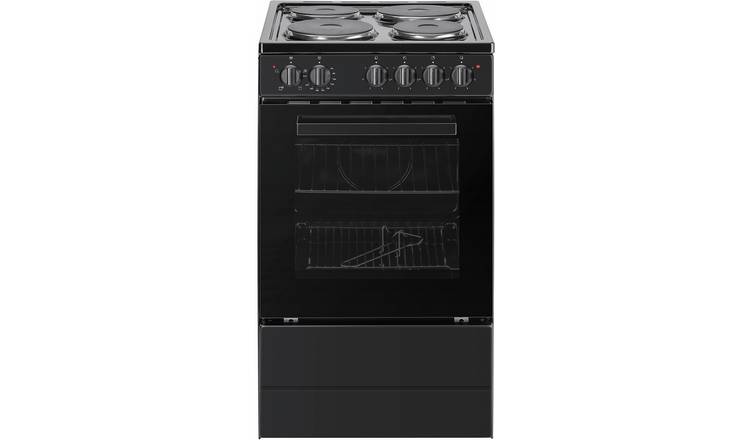 Bush FSSP50B 50cm Single Cavity Electric Cooker - Black