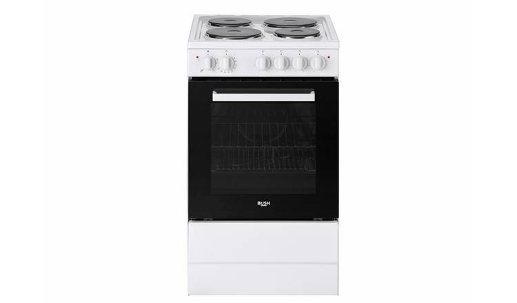 Bush FSSP50W 50cm Single Cavity Electric Cooker - White