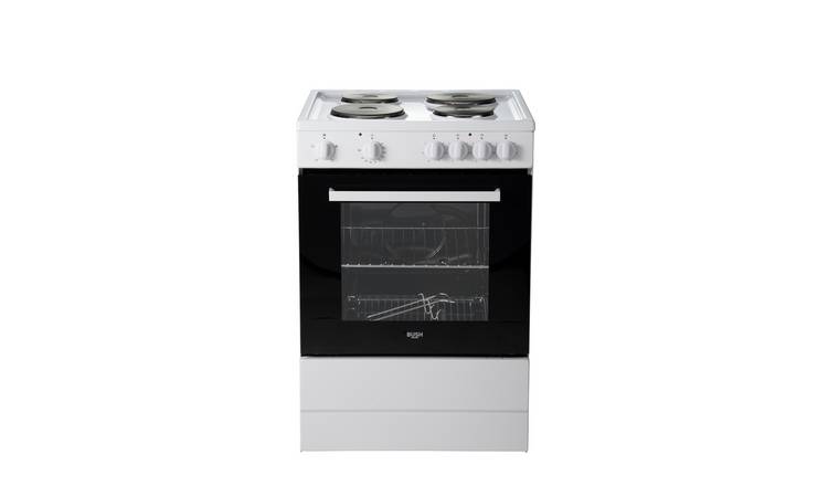 Bush FSSP60WX 60cm Single Cavity Electric Cooker - White