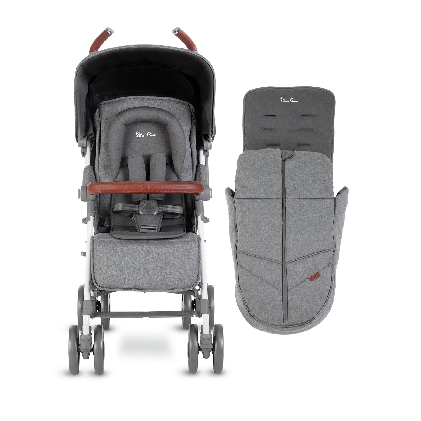 argos silver cross stroller