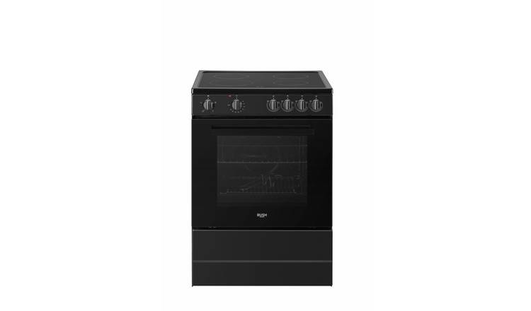 Bush FSC60B 60cm Single Cavity Electric Cooker - Black