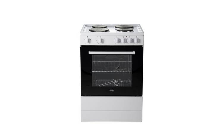 Bush FSSP60WX 60cm Single Cavity Electric Cooker - White
