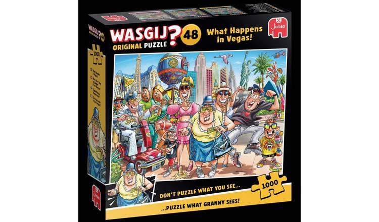 Wasgij Original What Happens In Vegas 1000 Pieces Puzzle