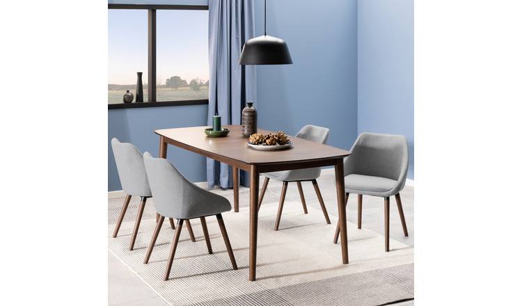Furniture To Go Montreux Ext 6 Seater Dining Table - Walnut